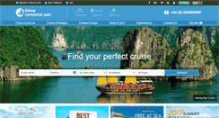 Desktop Screenshot of halongcontinentalsails.com